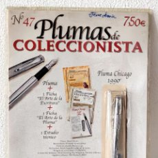 Plumas estilográficas antiguas: PLUMA CHICAGO 1990 - PLUMAS DE COLECCIONISTA EDILIBRO Nº 47 - EN BLISTER