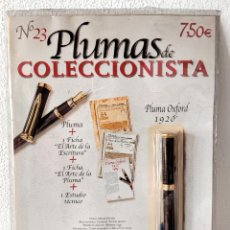 Plumas estilográficas antiguas: PLUMA OXFORD 1920 - PLUMAS DE COLECCIONISTA EDILIBRO Nº 23 - EN BLISTER