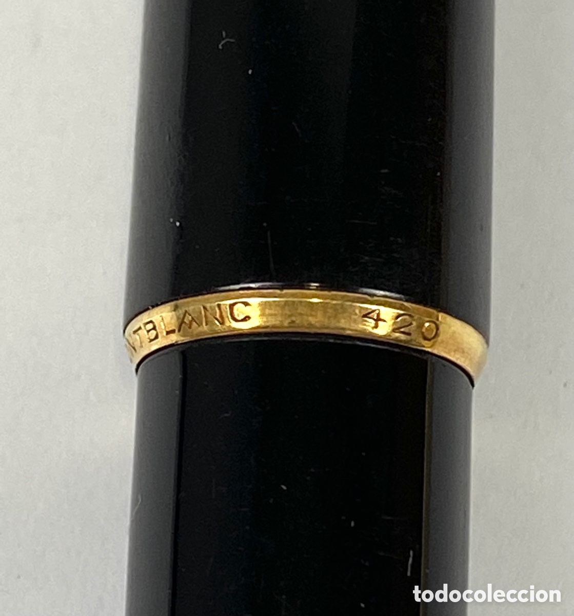 Plumas estilogr&aacute;ficas antiguas: PLUMA MONTBLANC 420 - RARA - Foto 6