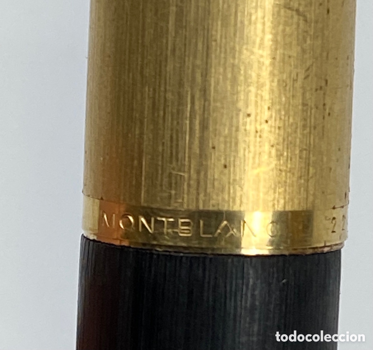 Plumas estilogr&aacute;ficas antiguas: PLUMA MONTBLANC 224, PLUMIN 585 - Foto 6