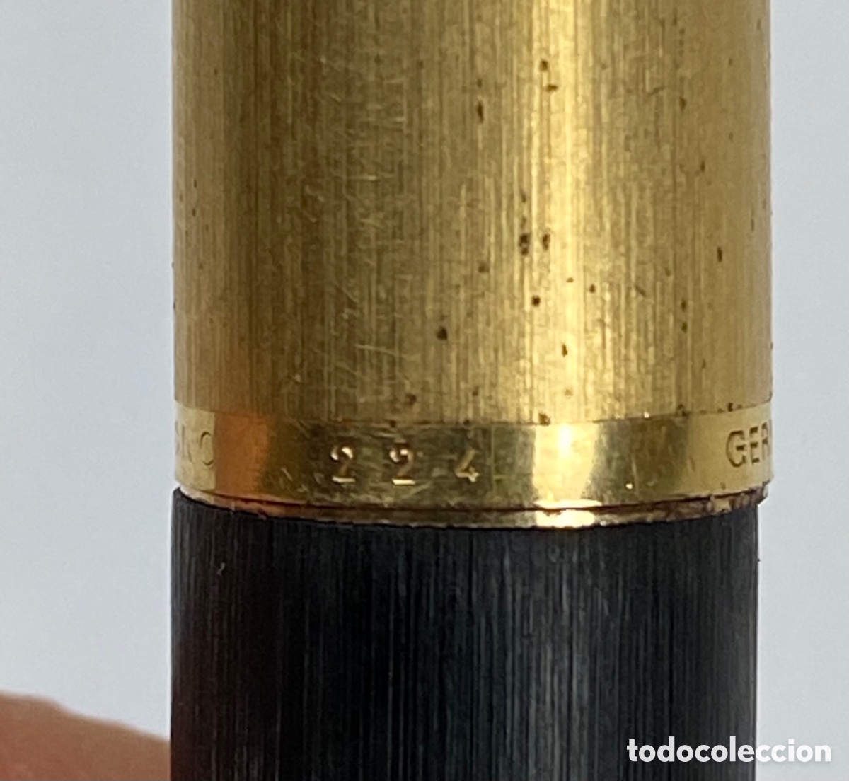 Plumas estilogr&aacute;ficas antiguas: PLUMA MONTBLANC 224, PLUMIN 585 - Foto 7