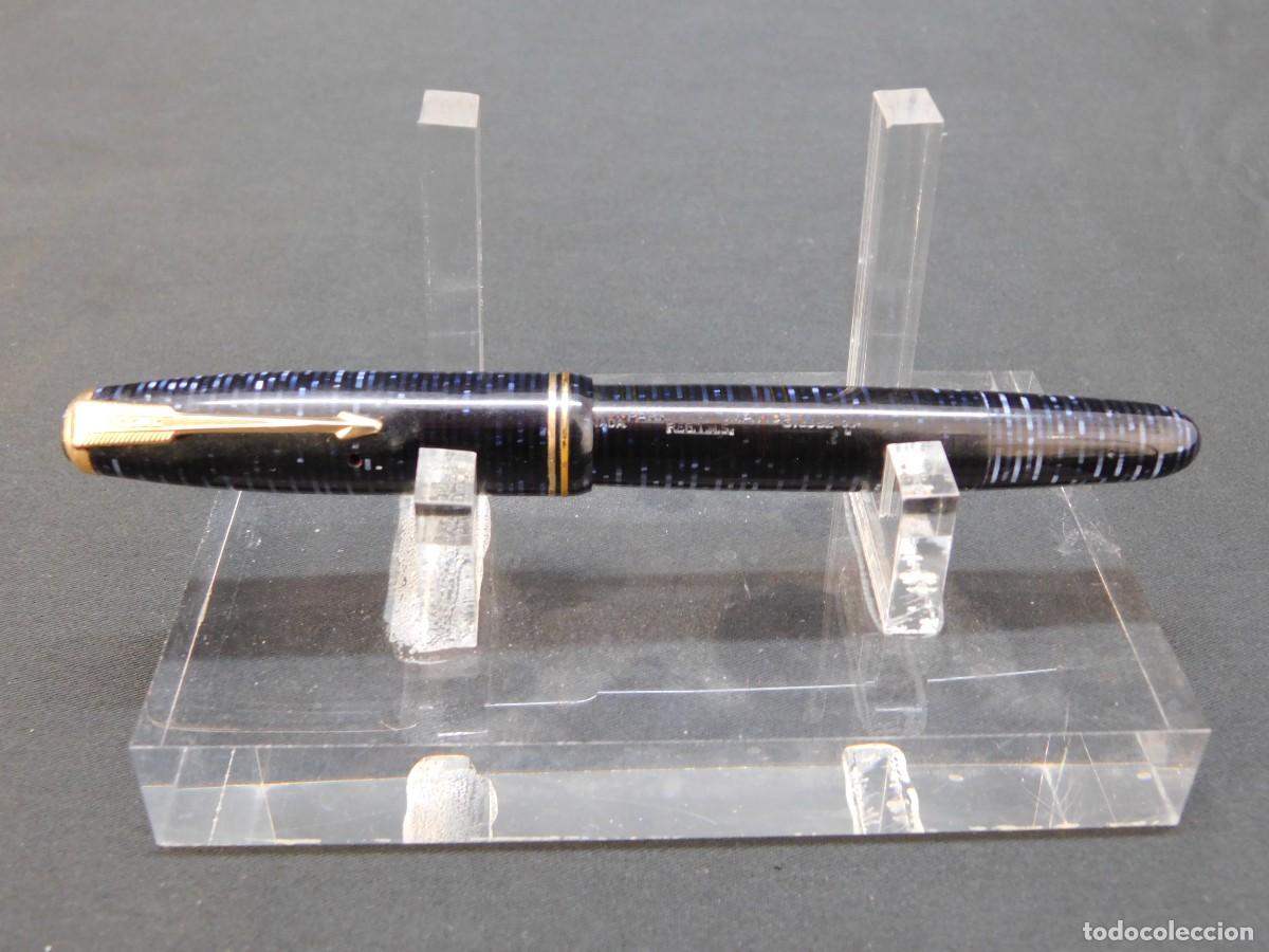 Plumas estilogr&aacute;ficas antiguas: PLUMA PARKER - VACUMATIC CANADA - 14K - Foto 1