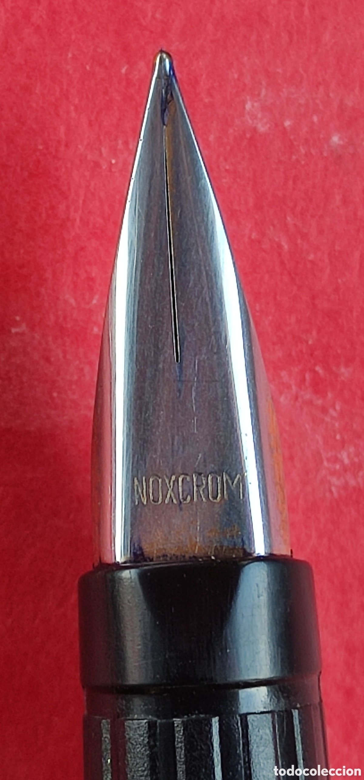 Plumas estilogr&aacute;ficas antiguas: Pluma INOXCROM 77 - Foto 3
