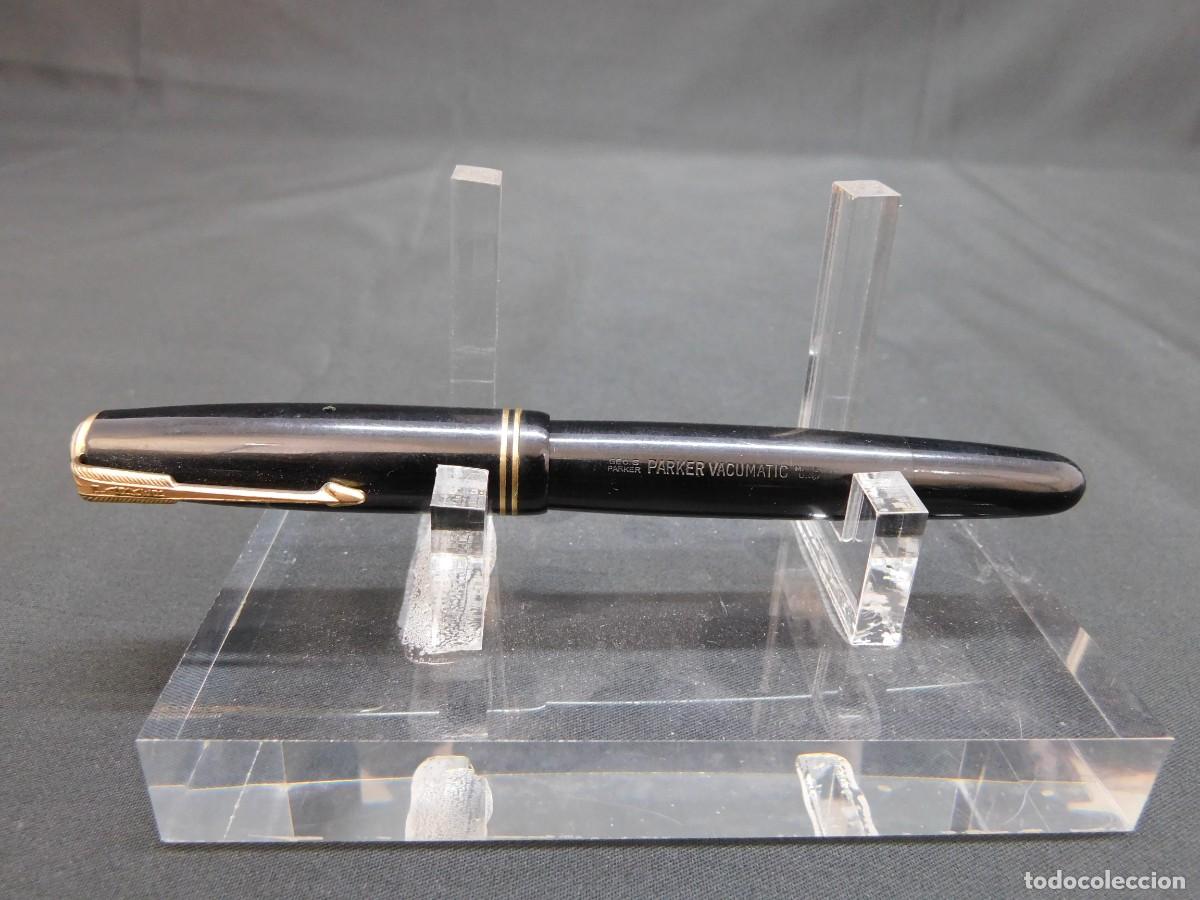 Plumas estilogr&aacute;ficas antiguas: PLUMA PARKER - VACUMATIC USA - 14K - Foto 1