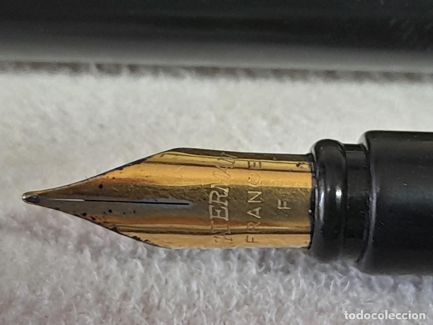 Plumas estilogr&aacute;ficas antiguas: Waterman pluma Paris, funciona perfectamente con caja original. - Foto 1