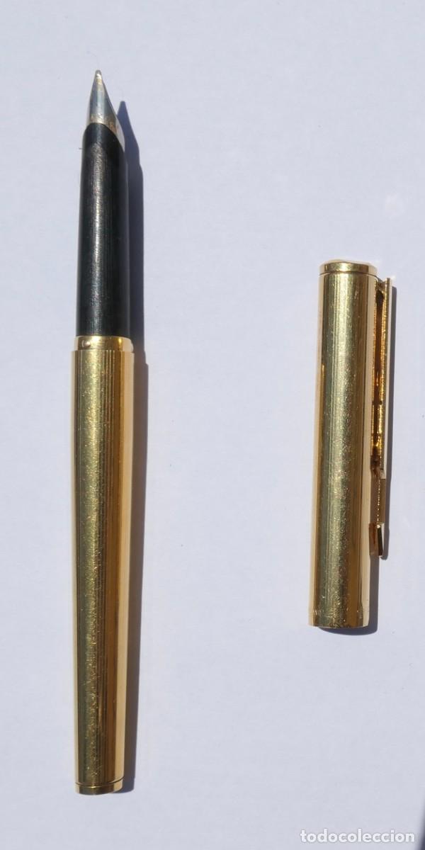 Plumas estilogr&aacute;ficas antiguas: PLUMA PARKER DORADA - Foto 8