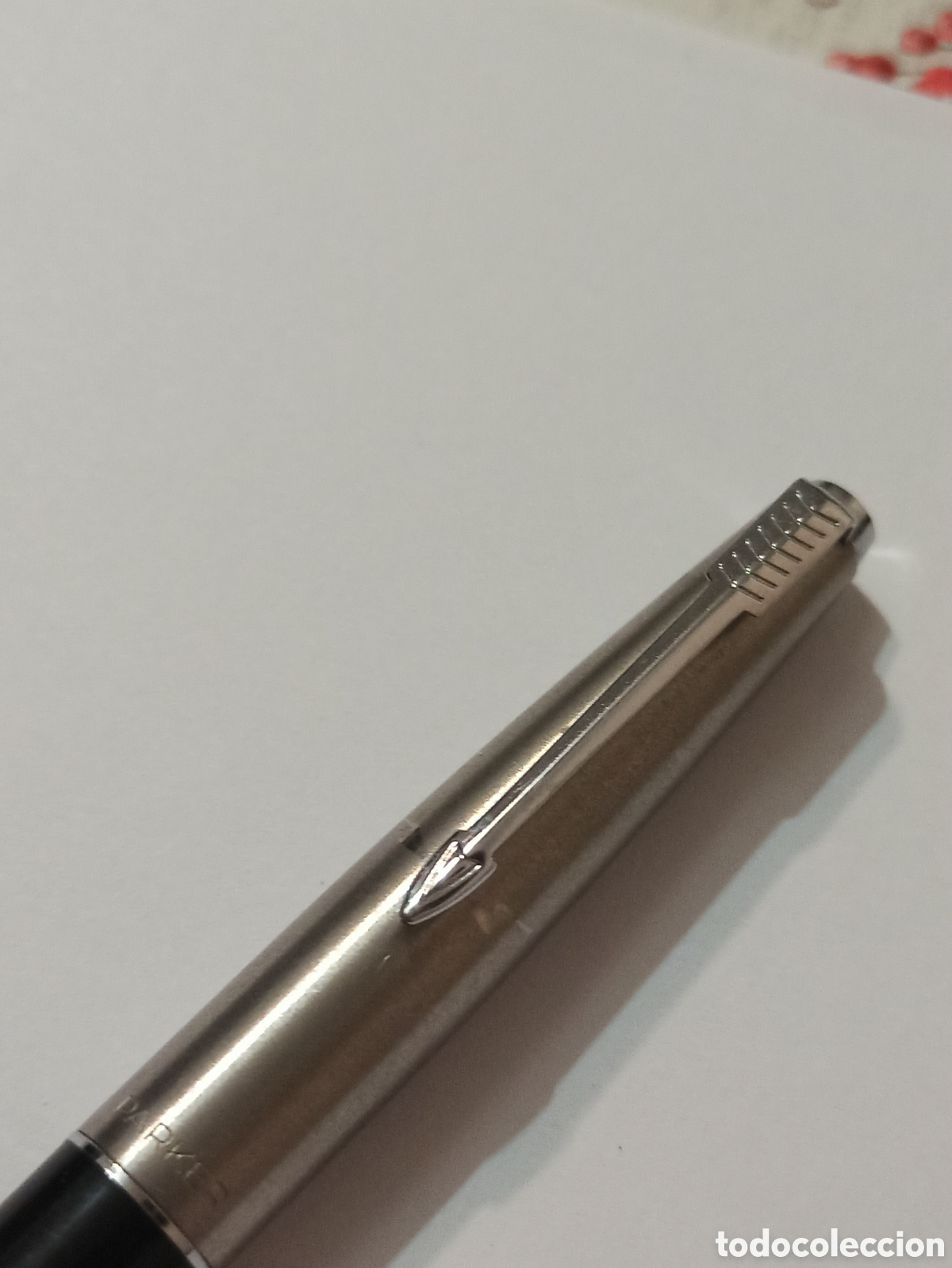 Plumas estilogr&aacute;ficas antiguas: Pluma Parker made en Francia - Foto 6