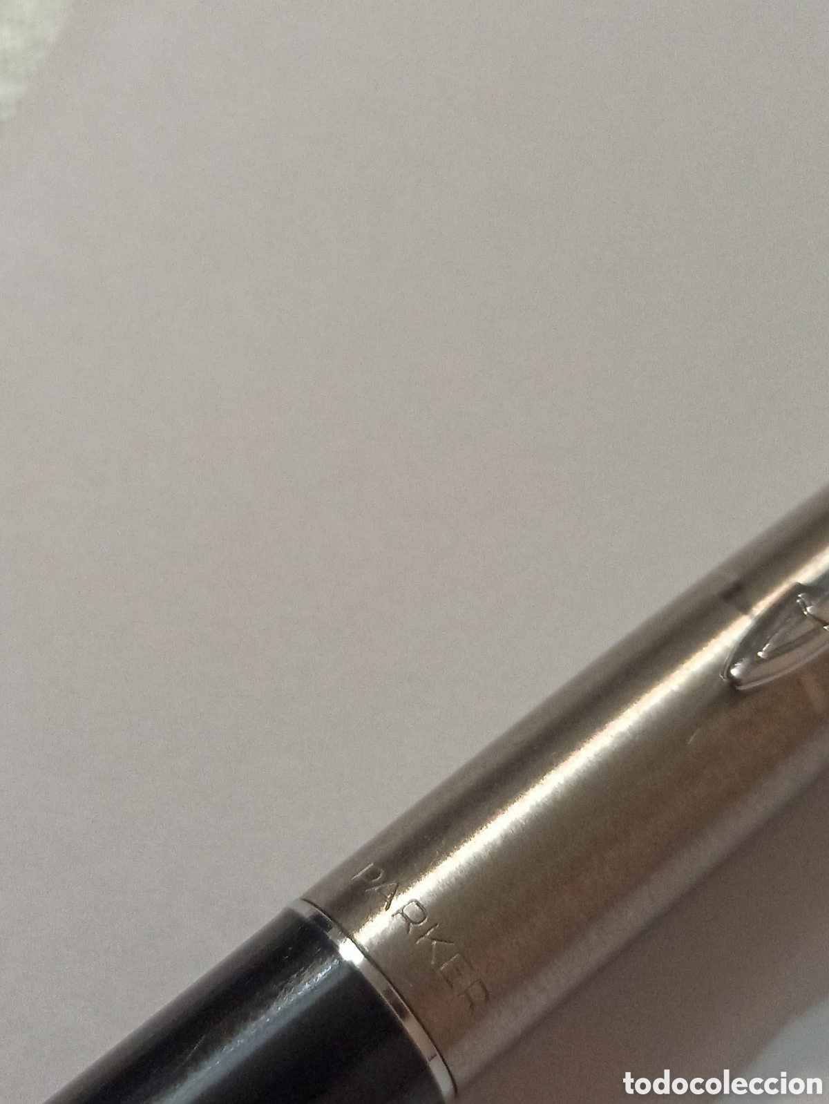 Plumas estilogr&aacute;ficas antiguas: Pluma Parker made en Francia - Foto 7