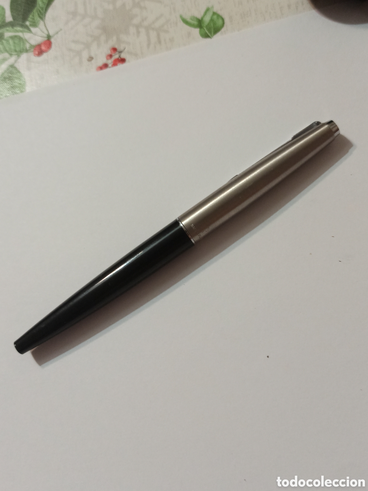 Plumas estilogr&aacute;ficas antiguas: Pluma Parker made en Francia - Foto 8