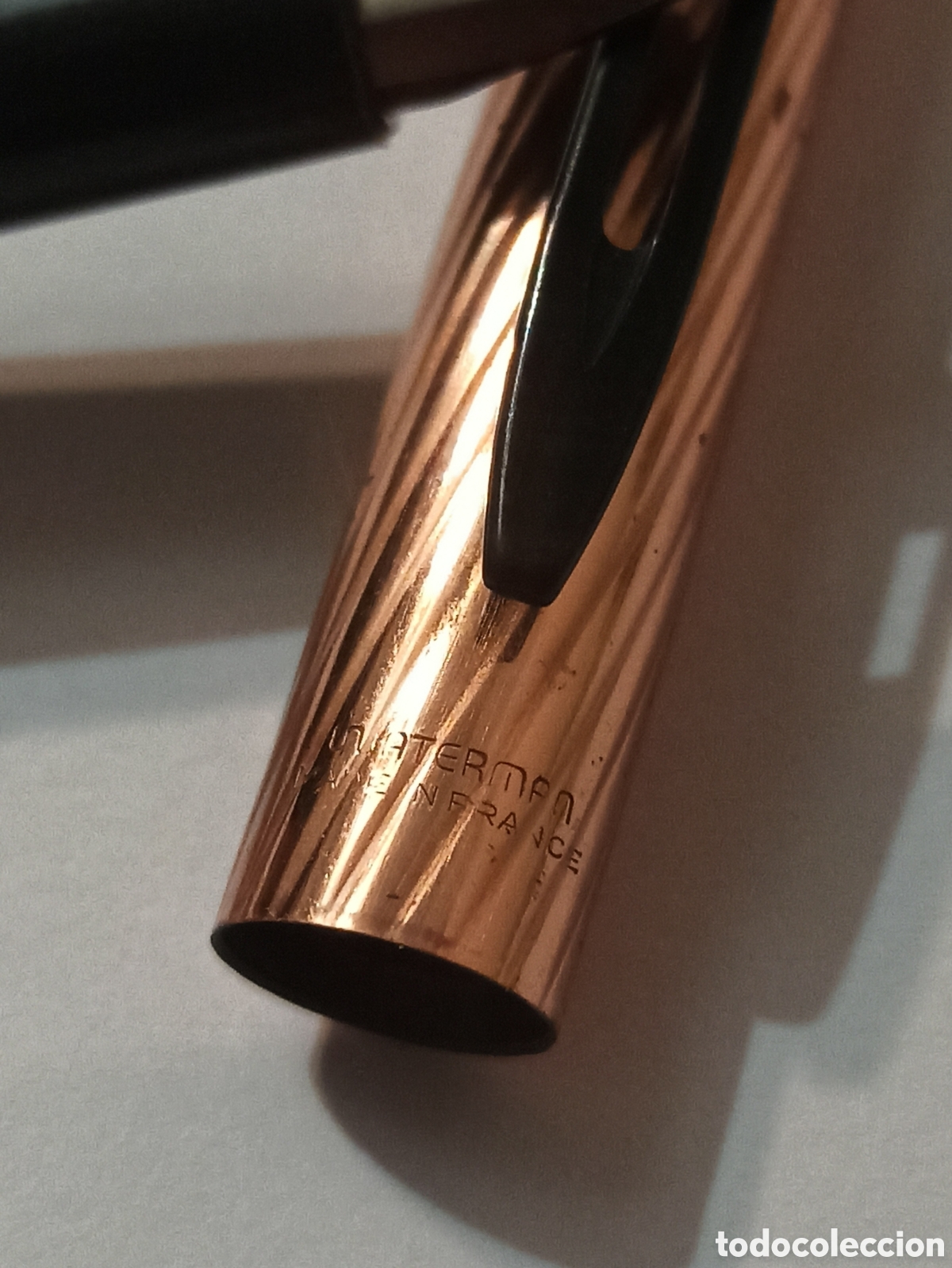 Plumas estilogr&aacute;ficas antiguas: Pluma Waterman Made en Francia - Foto 3
