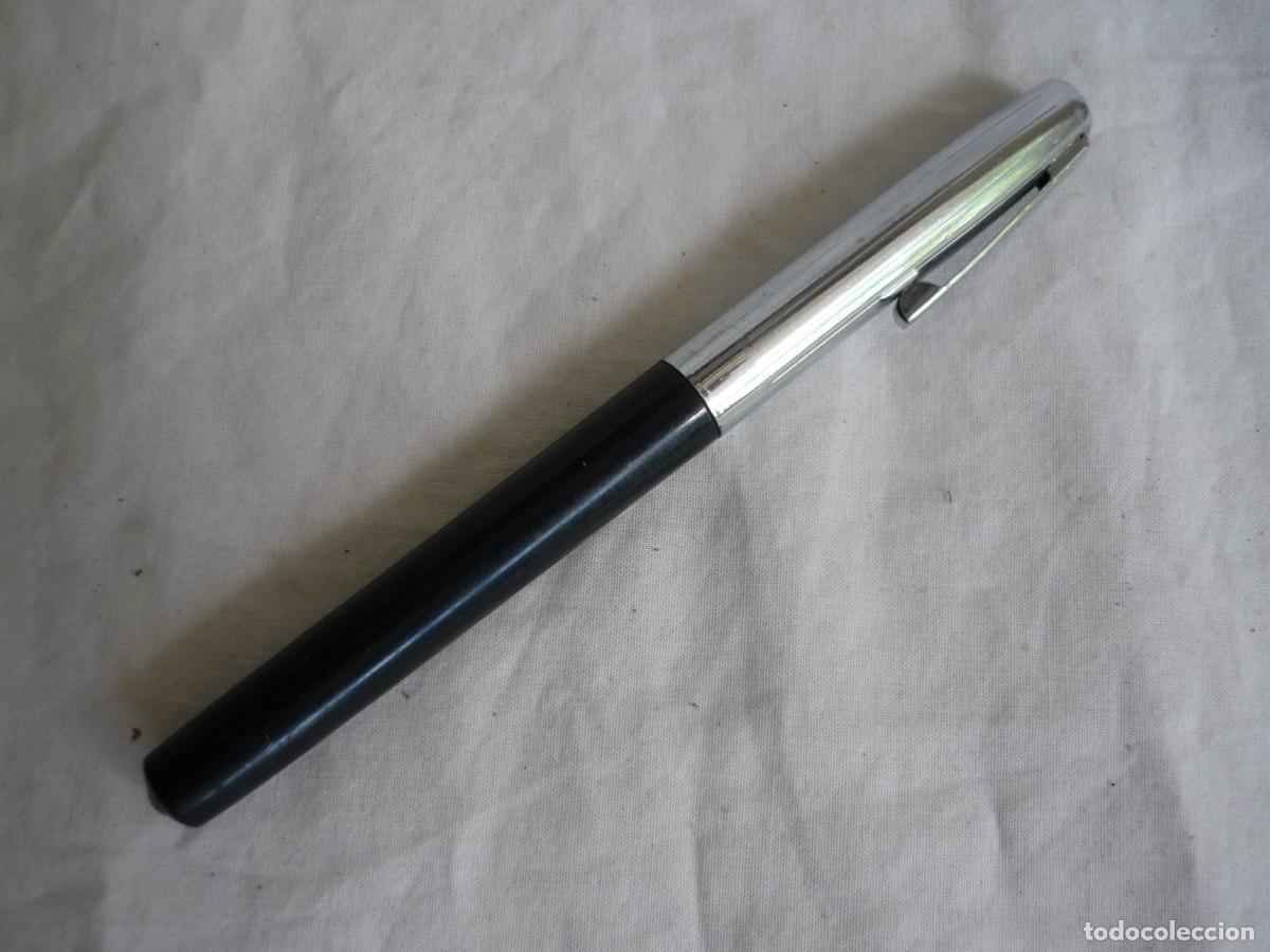 Plumas estilogr&aacute;ficas antiguas: Pluma estilogr&aacute;fica Sheaffer, plum&iacute;n F - Foto 5