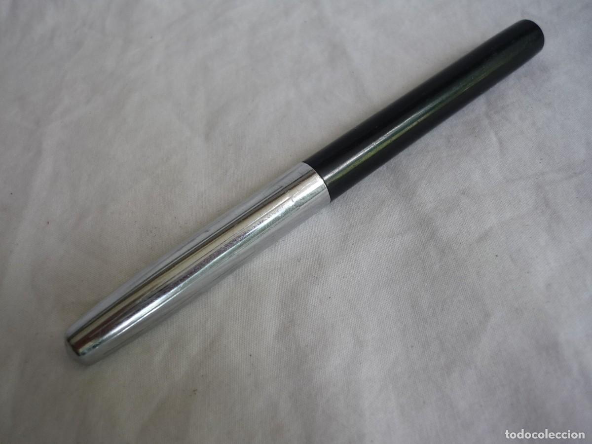 Plumas estilogr&aacute;ficas antiguas: Pluma estilogr&aacute;fica Sheaffer, plum&iacute;n F - Foto 6