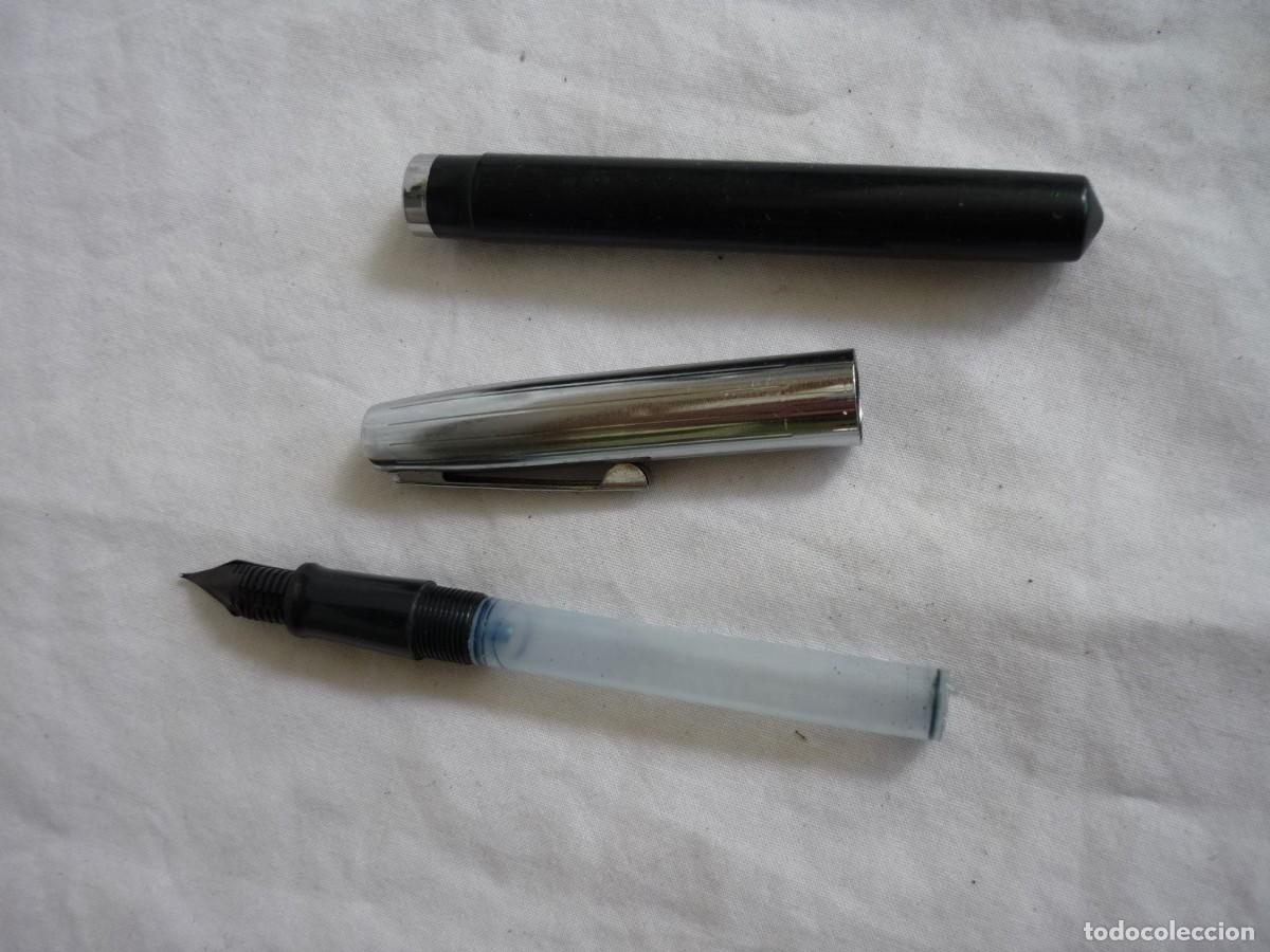 Plumas estilogr&aacute;ficas antiguas: Pluma estilogr&aacute;fica Sheaffer, plum&iacute;n F - Foto 11