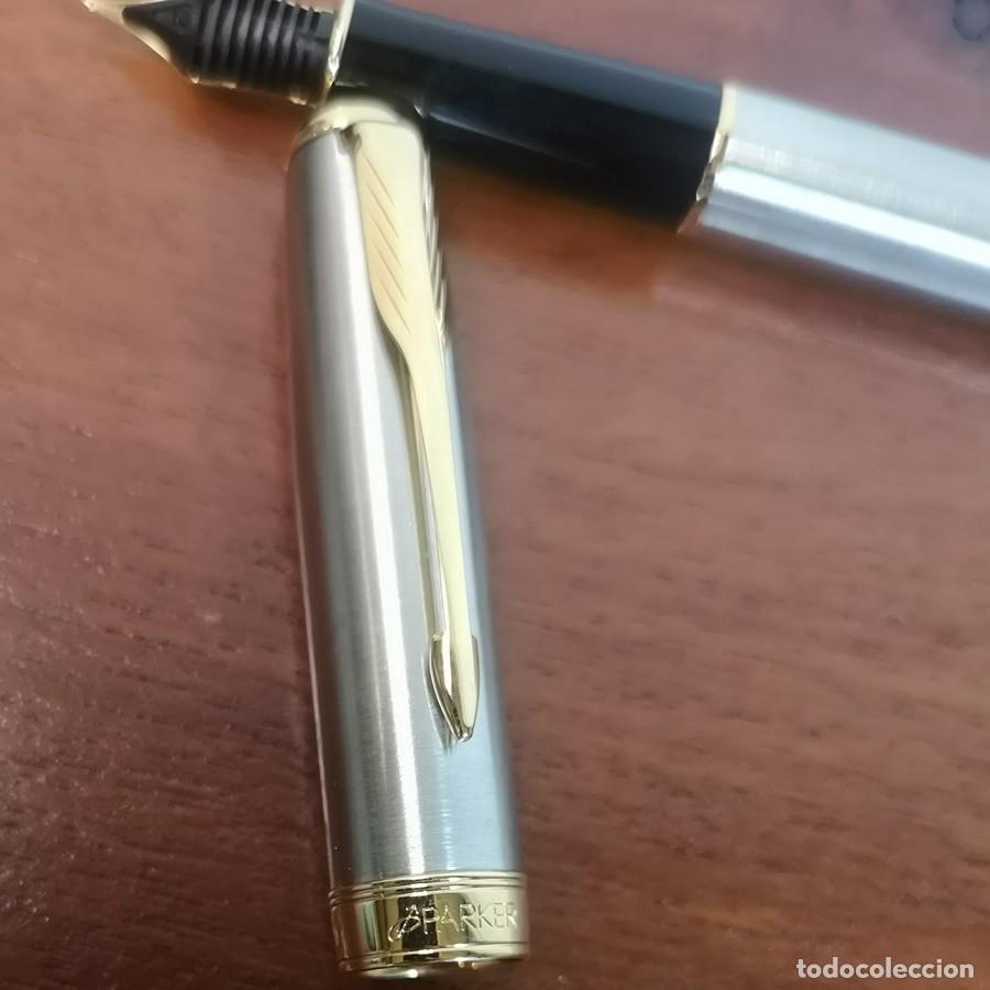 Plumas estilogr&aacute;ficas antiguas: Pluma Parker en su Caja - Foto 2