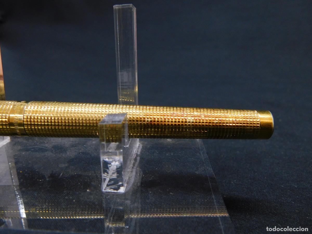 Plumas estilogr&aacute;ficas antiguas: PLUMA SHEAFFER - GOLD ELECTROPLATED - USA - Foto 5