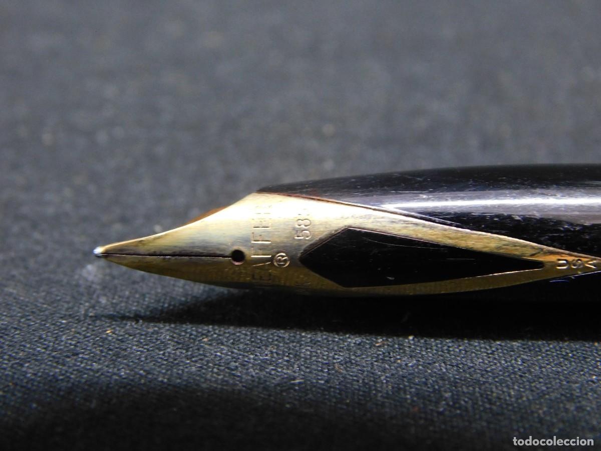 Plumas estilogr&aacute;ficas antiguas: PLUMA SHEAFFER - GOLD ELECTROPLATED - USA - Foto 8