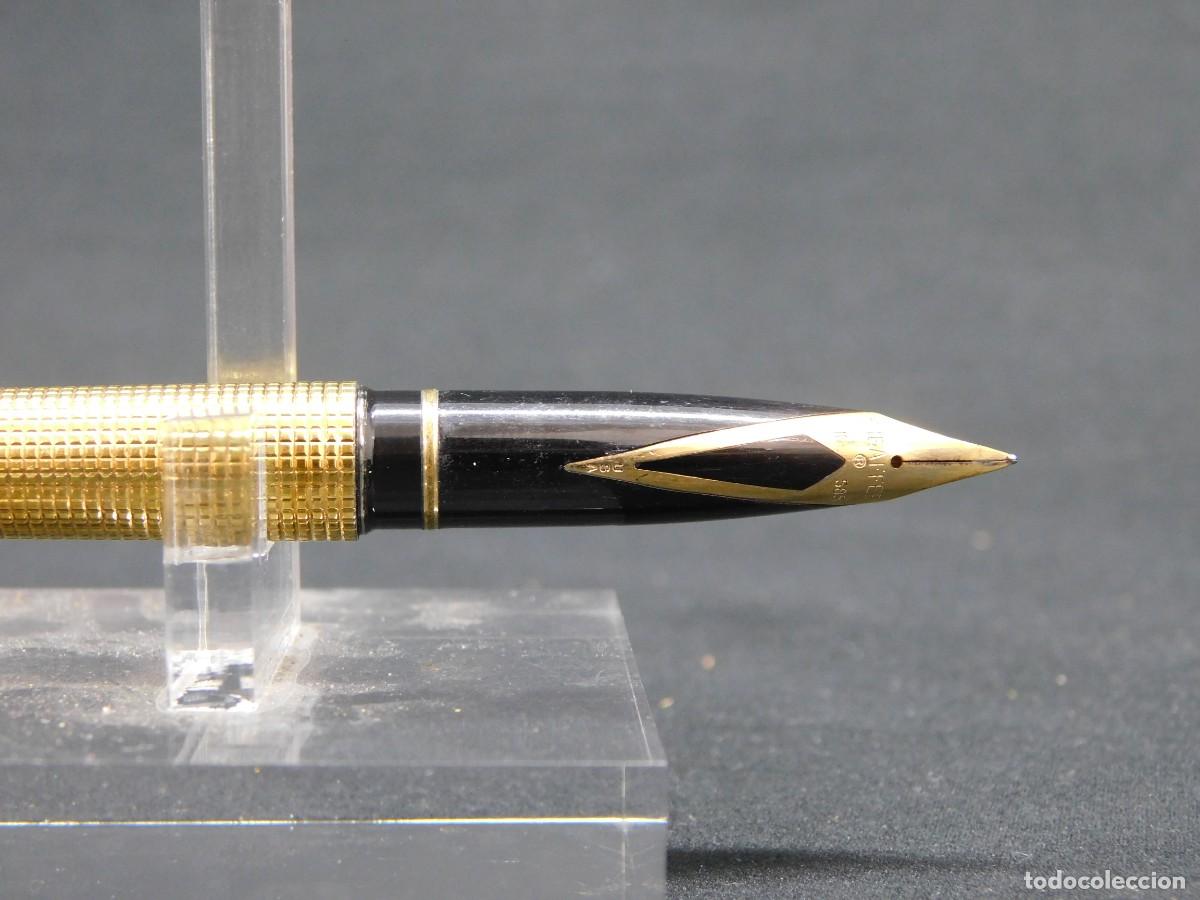 Plumas estilogr&aacute;ficas antiguas: PLUMA SHEAFFER - GOLD ELECTROPLATED - USA - Foto 11