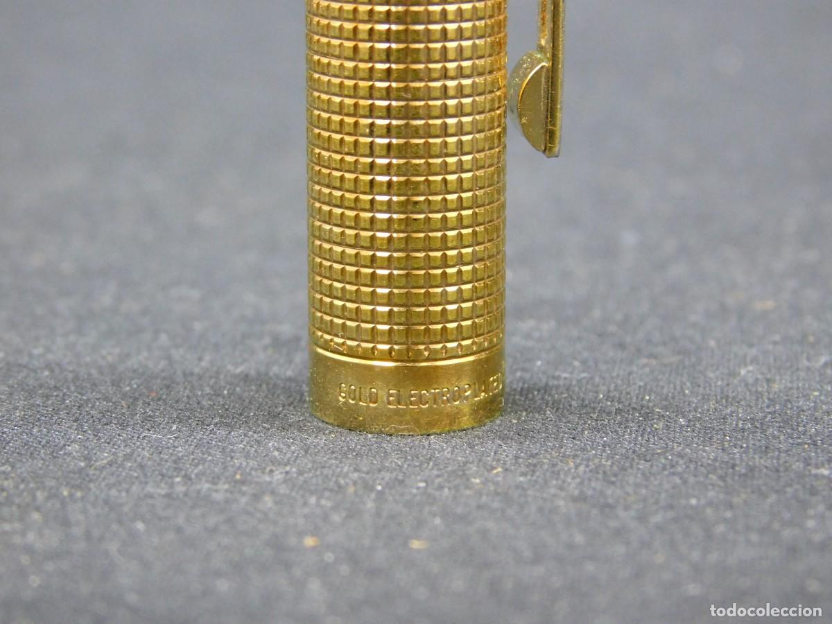 Plumas estilogr&aacute;ficas antiguas: PLUMA SHEAFFER - GOLD ELECTROPLATED - USA - Foto 13