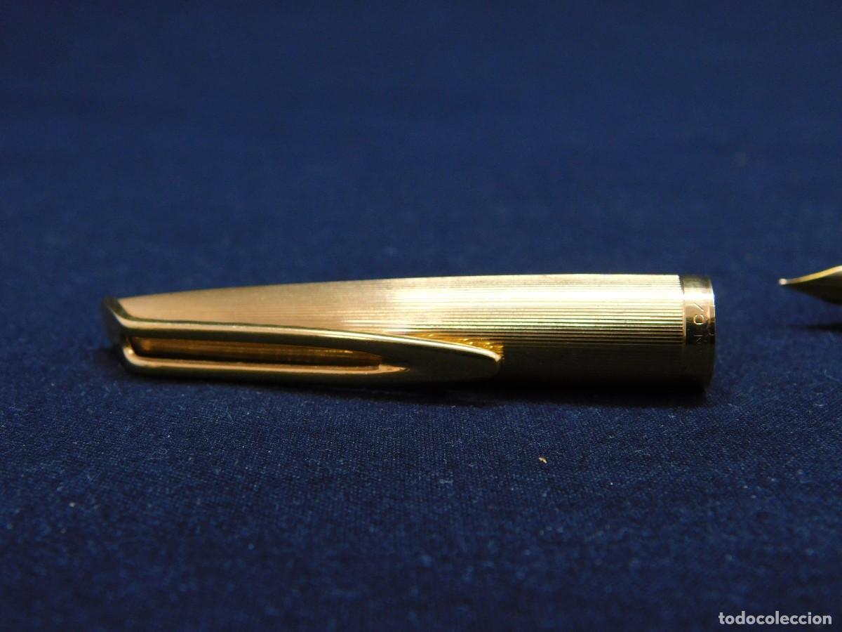 Plumas estilogr&aacute;ficas antiguas: PLUMA WATERMAN CF 18K - Foto 3