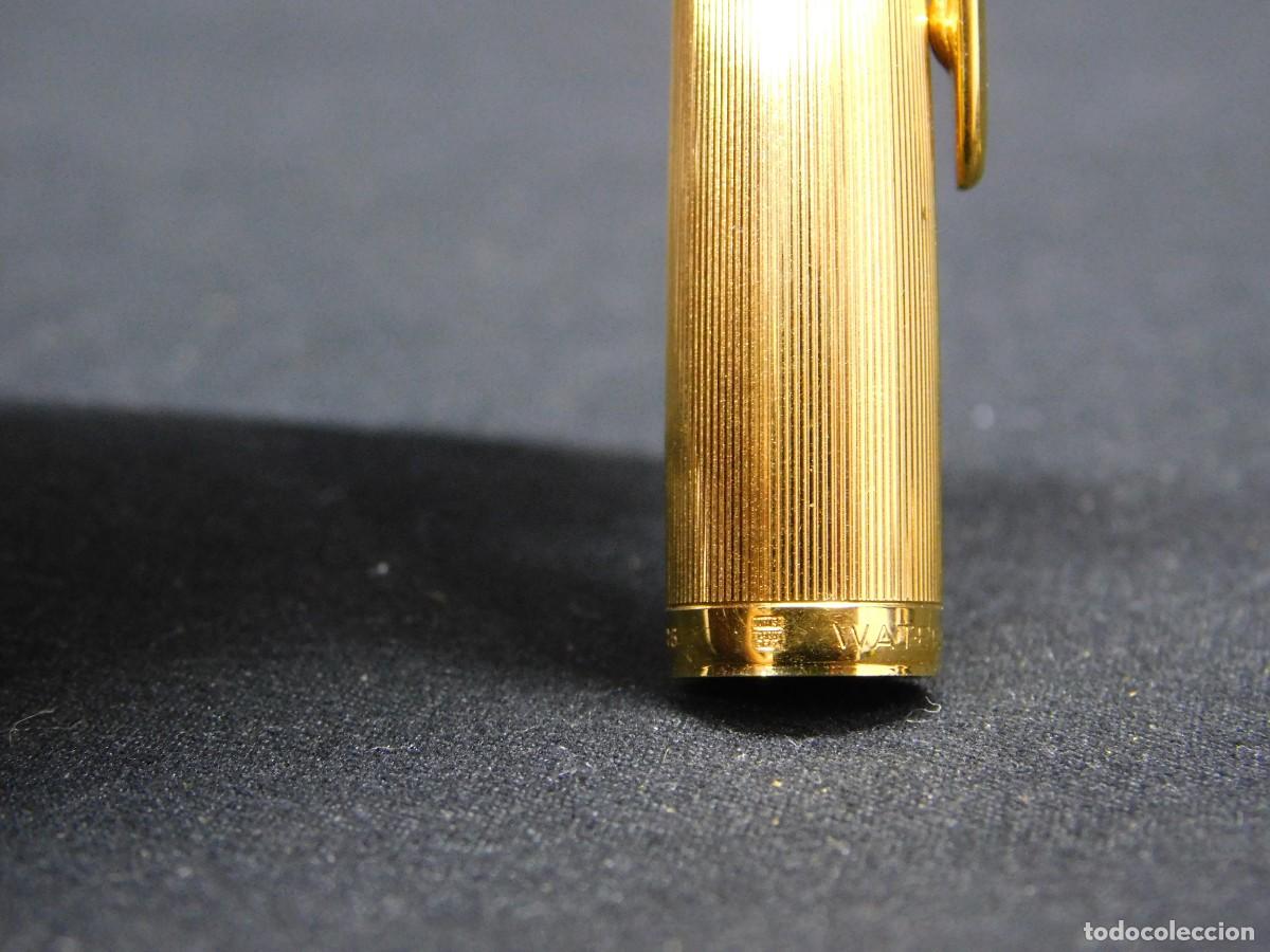 Plumas estilogr&aacute;ficas antiguas: PLUMA WATERMAN CF 18K - Foto 4