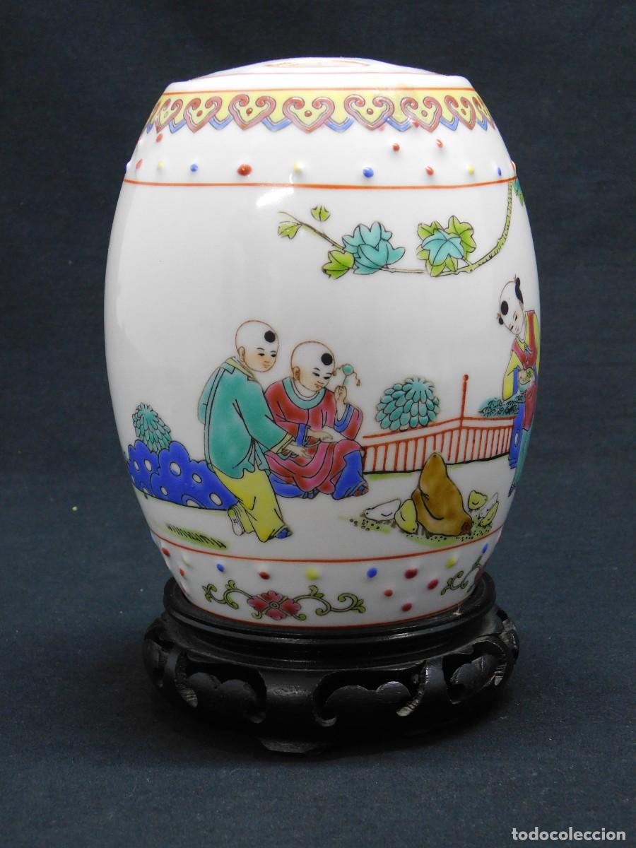Plumas estilogr&aacute;ficas antiguas: TARRO CHINO PORCELANA - Foto 1