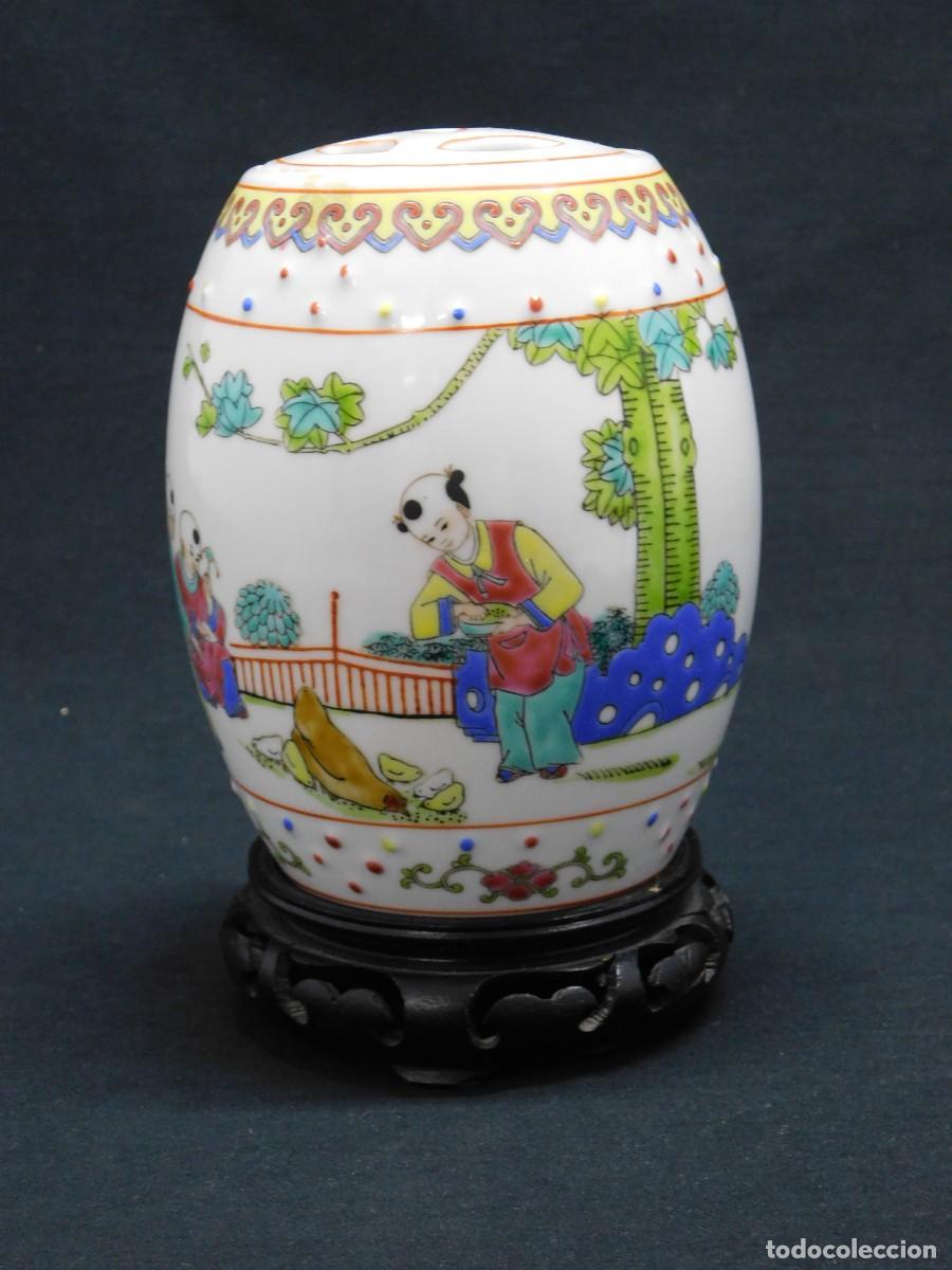 Plumas estilogr&aacute;ficas antiguas: TARRO CHINO PORCELANA - Foto 2