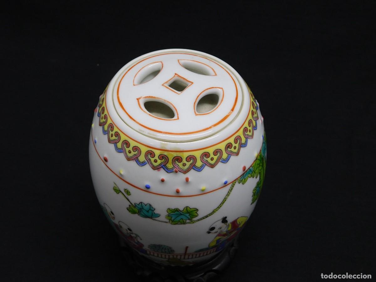Plumas estilogr&aacute;ficas antiguas: TARRO CHINO PORCELANA - Foto 5