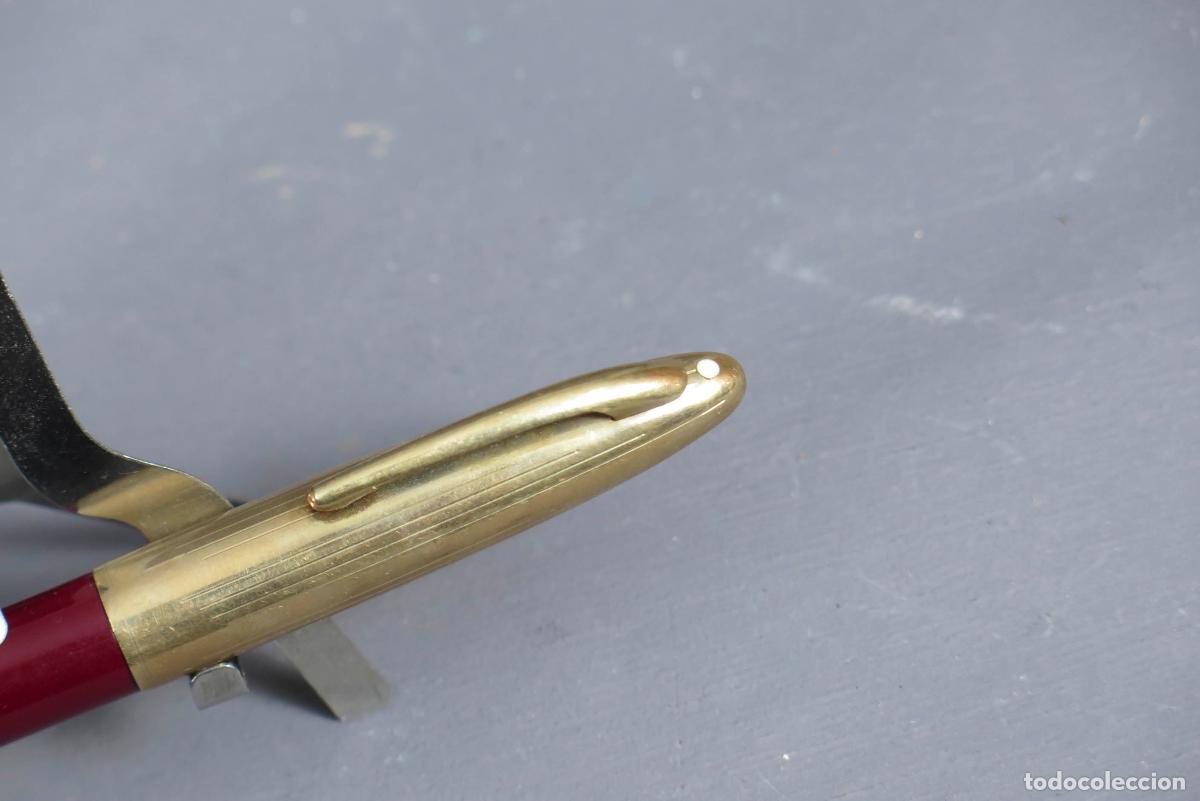 Plumas estilogr&aacute;ficas antiguas: PLUMA. SHEAFFER. HACIA 1930. PLUMIN 14K - Foto 2