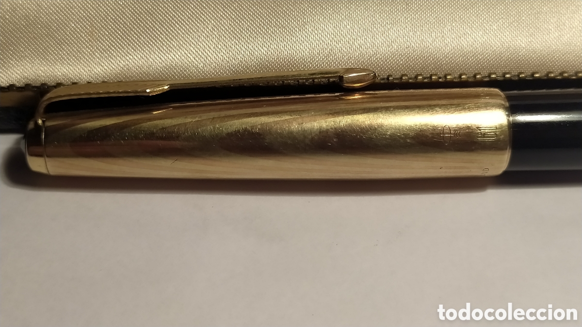 Plumas estilogr&aacute;ficas antiguas: Parker 61 Heirloom con estuche - Foto 9