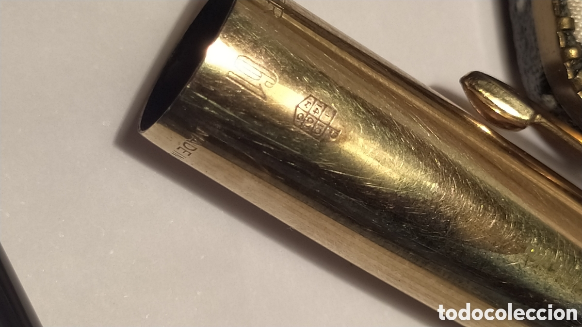 Plumas estilogr&aacute;ficas antiguas: Parker 61 Heirloom con estuche - Foto 13