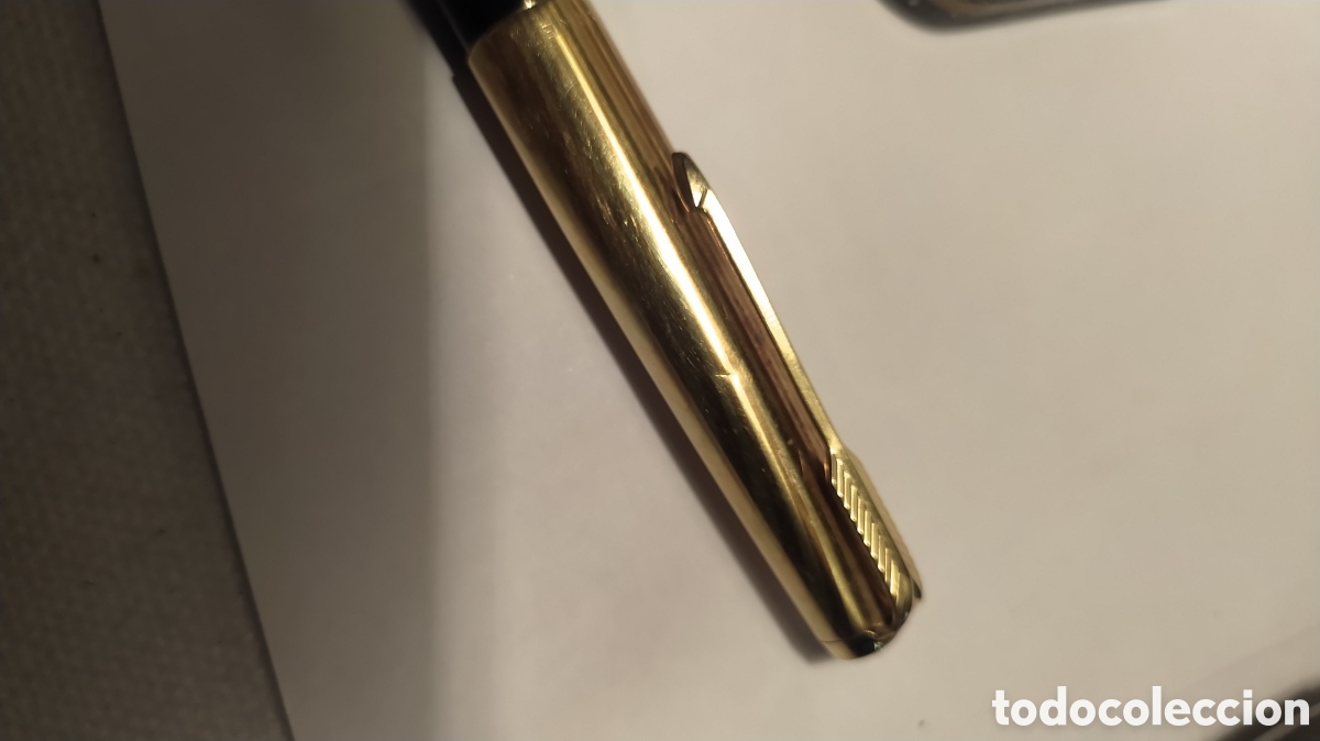 Plumas estilogr&aacute;ficas antiguas: Parker 61 Heirloom con estuche - Foto 18