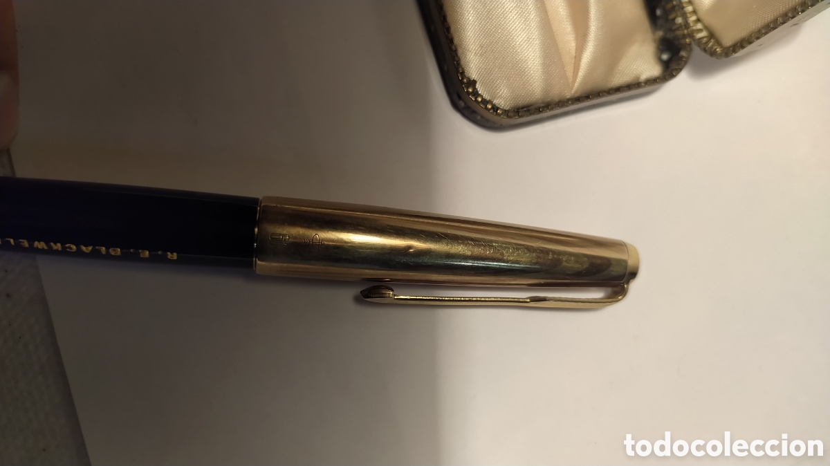 Plumas estilogr&aacute;ficas antiguas: Parker 61 Heirloom con estuche - Foto 19