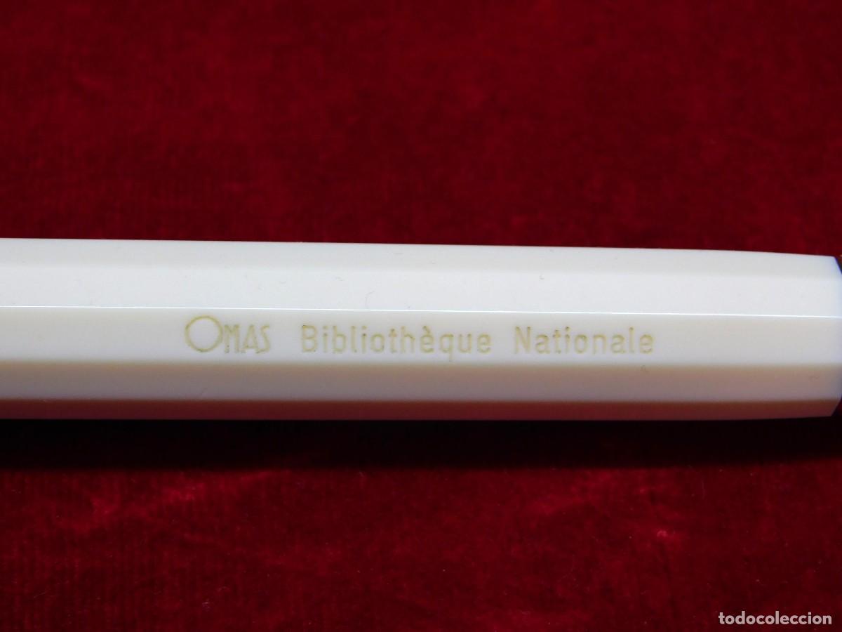 Plumas estilogr&aacute;ficas antiguas: PLUMA OMAS BIBLIOTHEQUE NATIONALE - Foto 7
