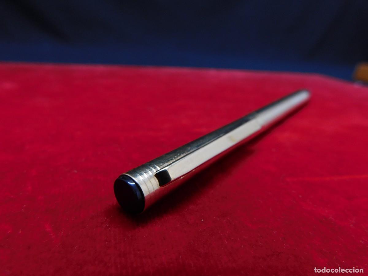 Plumas estilogr&aacute;ficas antiguas: PORTAMINAS ANSON 22K ELECTROPLATED - Foto 2