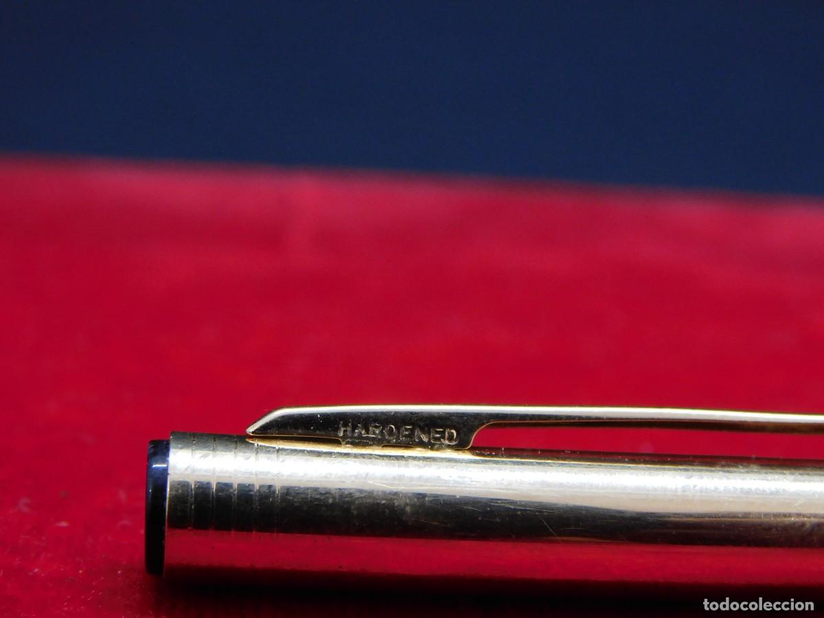 Plumas estilogr&aacute;ficas antiguas: PORTAMINAS ANSON 22K ELECTROPLATED - Foto 5