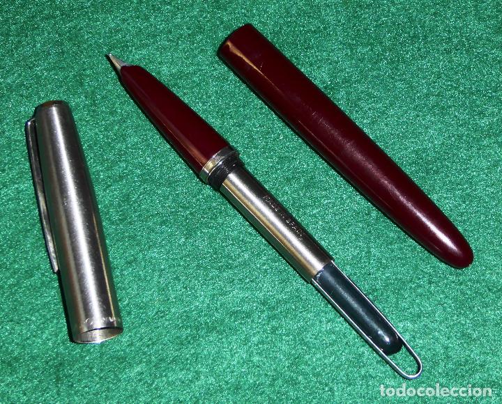 Plumas estilogr&aacute;ficas antiguas: PLUMA ESTILOGR&Aacute;FICA INOXCROM 55 - Foto 8