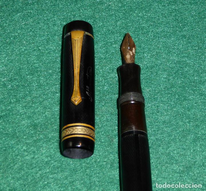 Plumas estilogr&aacute;ficas antiguas: ANTIGUA PLUMA ESTILOGRAFICA ATLANTIC - Foto 10