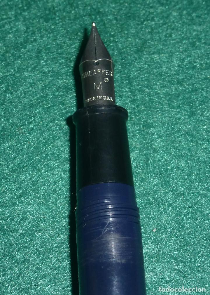 Plumas estilogr&aacute;ficas antiguas: PLUMA ESTILOGRAFICA SHEAFFER NO NONSENSE - Foto 9