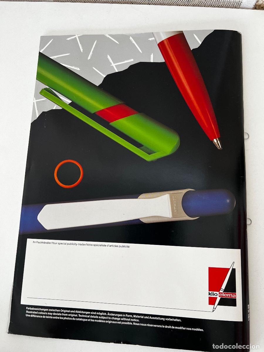 Plumas estilogr&aacute;ficas antiguas: CATALOGO BOLIGRAFOS KLIOETERNA 1994 - Foto 7