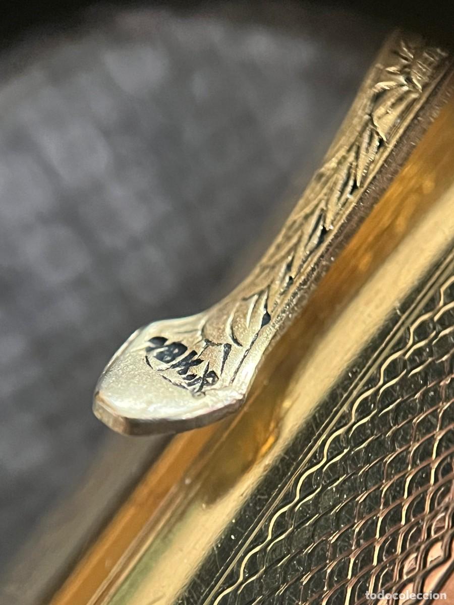 Plumas estilogr&aacute;ficas antiguas: Zenith chapada oro 18kr pluma, lapiz y estuche - Foto 11