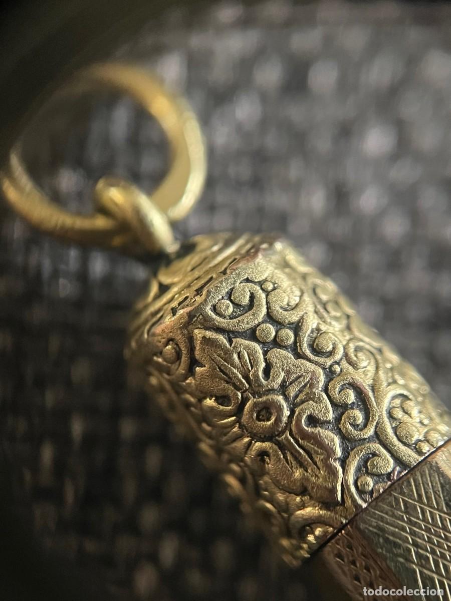 Plumas estilogr&aacute;ficas antiguas: Zenith chapada oro 18kr pluma, lapiz y estuche - Foto 13