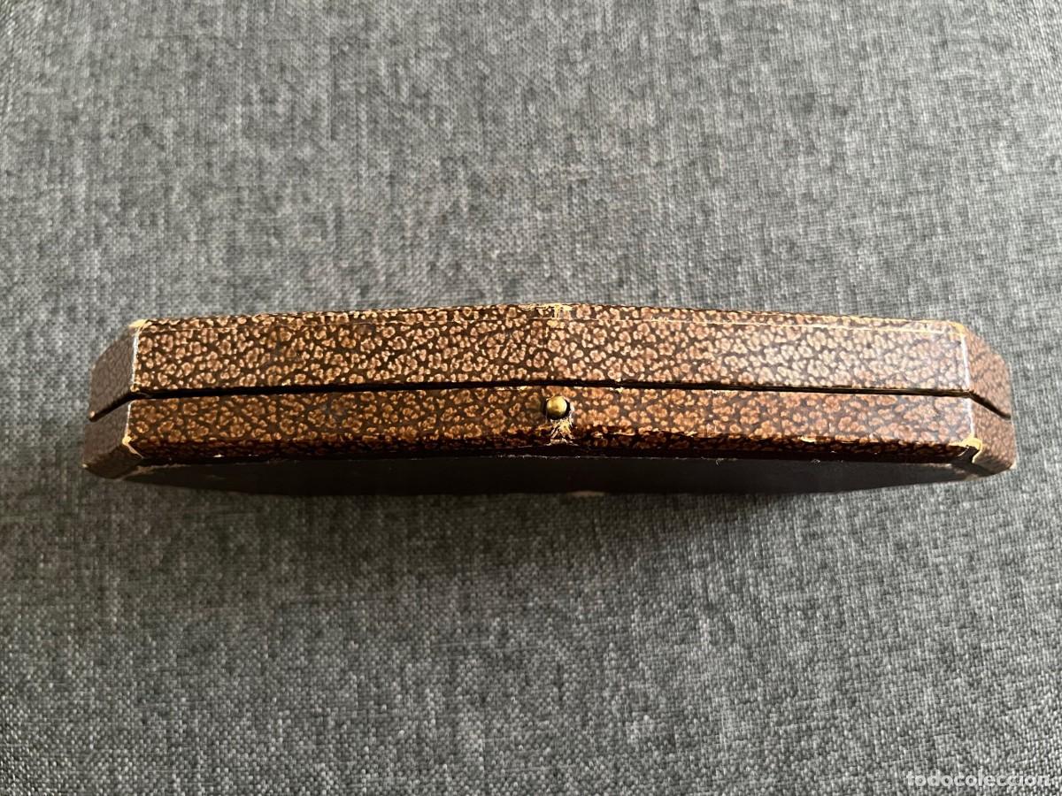 Plumas estilogr&aacute;ficas antiguas: Zenith chapada oro 18kr pluma, lapiz y estuche - Foto 20