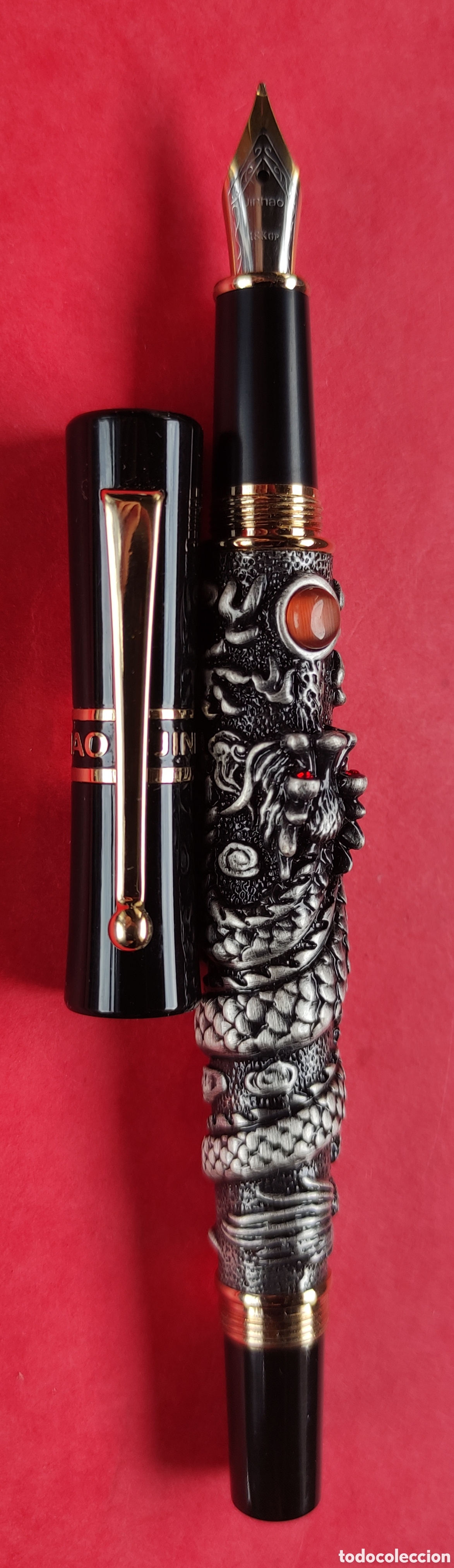 Plumas estilogr&aacute;ficas antiguas: Pluma JINHAO DRAGON - Foto 5