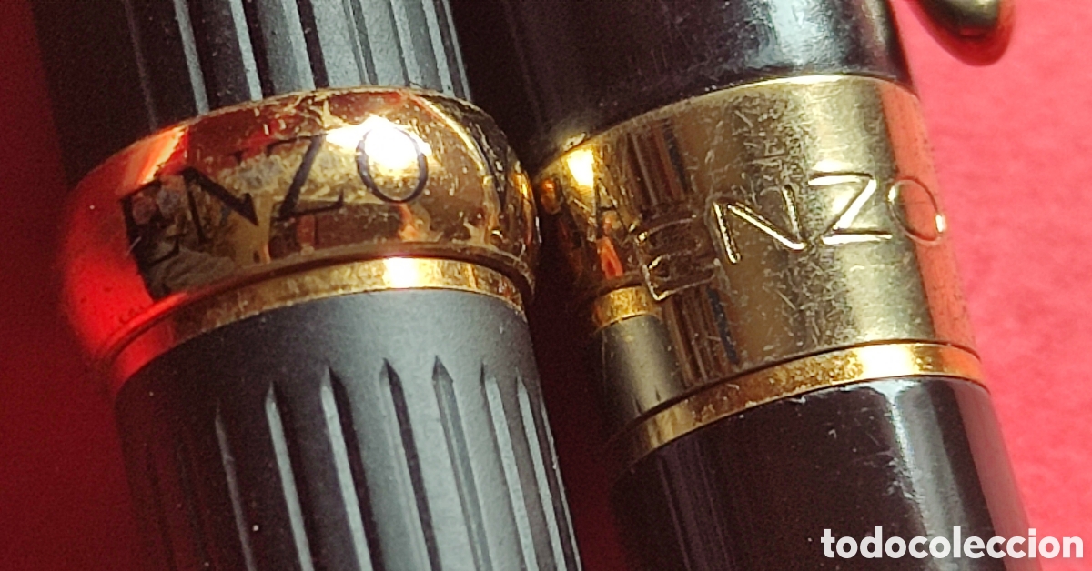 Plumas estilogr&aacute;ficas antiguas: 2 plumas ENZO VARINI - Foto 2