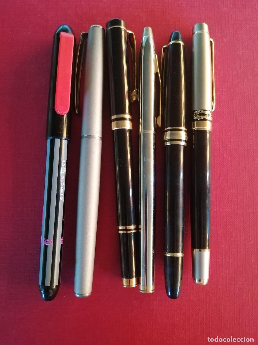 Plumas estilogr&aacute;ficas antiguas: Lote de 6 Plumas Estilogr&aacute;ficas - Foto 1