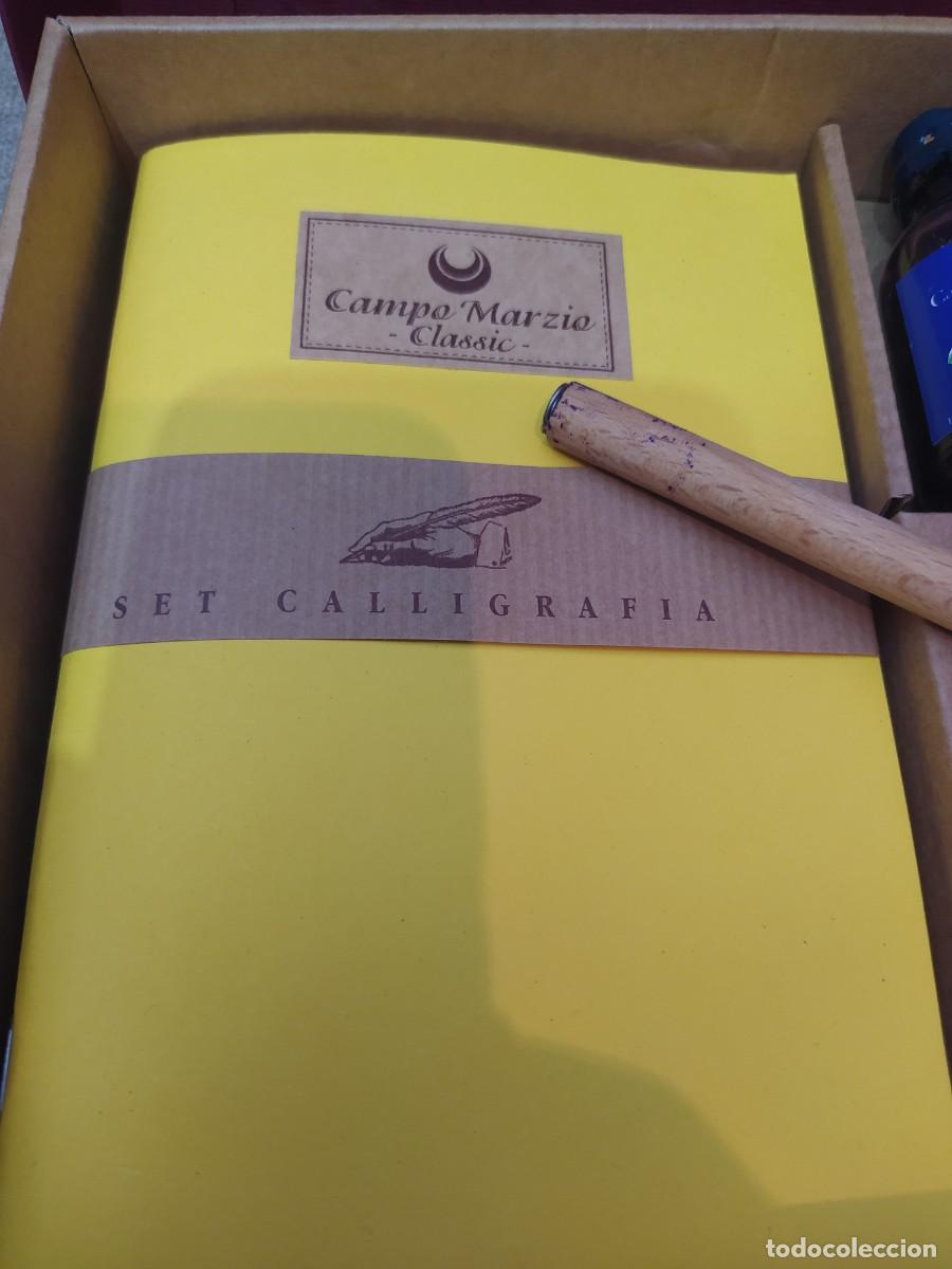 Plumas estilogr&aacute;ficas antiguas: SET DE ESCRITURA CAMPO MARZIO - Foto 3