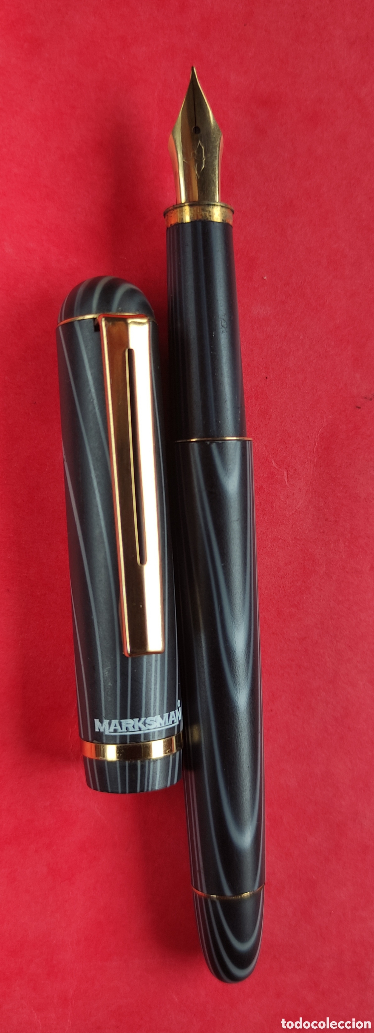 Plumas estilogr&aacute;ficas antiguas: Pluma estilografica MARKSMAN - Foto 5