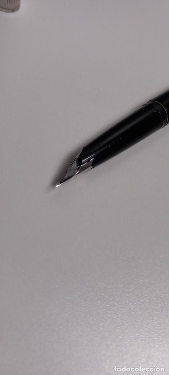 Plumas estilogr&aacute;ficas antiguas: ANTIGUO SET MONTBLANC. DE PLATA 925. - Foto 7