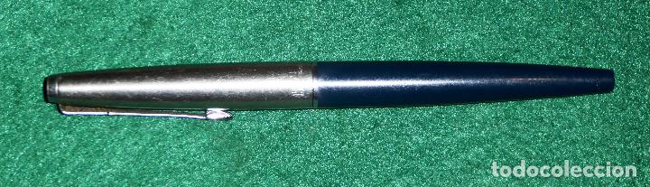 Plumas estilogr&aacute;ficas antiguas: PARKER 45 AZUL - Foto 3