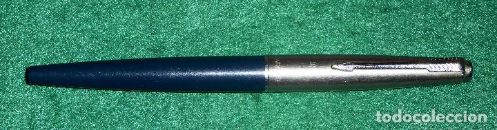 Plumas estilogr&aacute;ficas antiguas: PARKER 45 AZUL - Foto 5